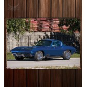 Металлическая табличка Corvette Coupe by GM Styling 